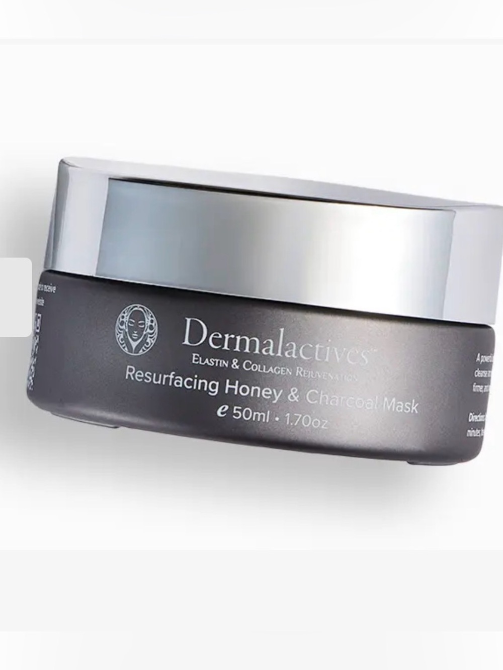 DERMALACTIVES Resurfacing Honey and Charcoal Mask